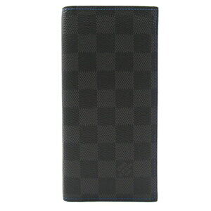 Louis Vuitton Wallet Alexandre NM Bifold Long Graphite Black Blue
